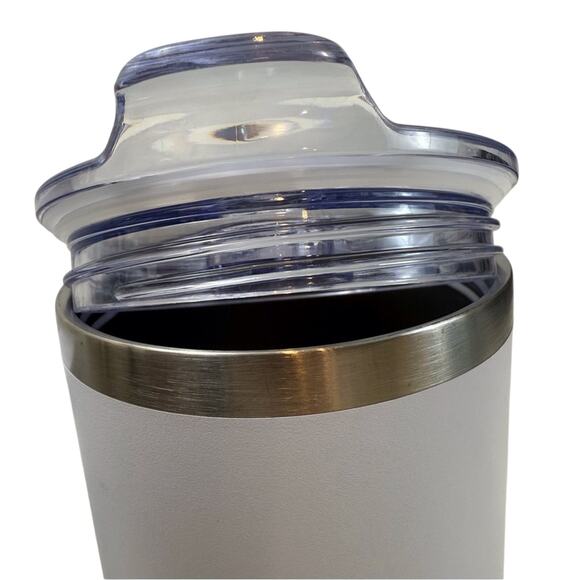 Soufull Double Insulated 40 oz Travel Tumbler Ombre Green Screw Top Lid & Straw - Picture 6 of 16